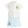 Bambi Woven Shirt And Shorts Set For Baby 1 Bambi Woven Shirt And Shorts Set For Baby -Disney Store 2400049220414M 1