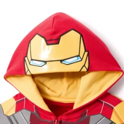 Iron Man Zip-Front Hooded Sweatshirt For Kids -Disney Store 2402053710001M 2