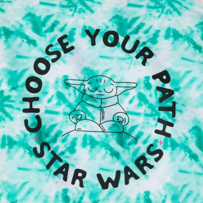 Grogu Tie-Dye T-Shirt For Adults, Star Wars: The Mandalorian 5 Grogu Tie-Dye T-Shirt For Adults, Star Wars: The Mandalorian - Image 3
