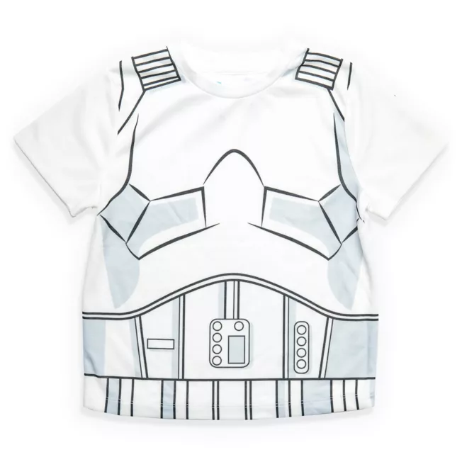 Stormtrooper Short Sleeve Pyjamas Set For Kids, Star Wars 3 Stormtrooper Short Sleeve Pyjamas Set For Kids, Star Wars