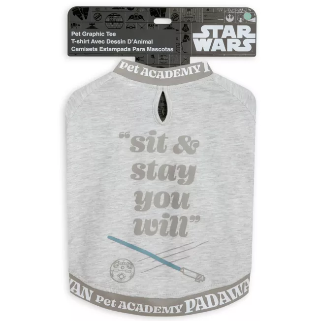 Star Wars T-Shirt For Pets, Padawan Pet Academy 5 Star Wars T-Shirt For Pets, Padawan Pet Academy - Image 3