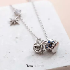Disney Necklace Alice In Wonderland, Silver -Disney Store 348658010561 2