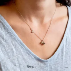 Disney Necklace Alice In Wonderland, Silver -Disney Store 348658010561 3