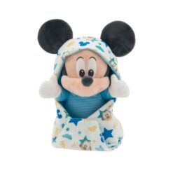 Mickey Mouse Small Plush In Swaddle, Disney Babies