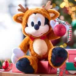 Mickey Mouse Reindeer Holiday Plush