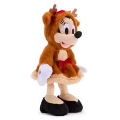 Minnie Mouse Reindeer Holiday Plush -Disney Store 415130170354 4