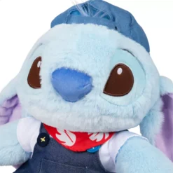 Stitch Denim Plush, Lilo & Stitch -Disney Store 415159968413 4