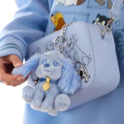 Lady Blue Plush Keychain, Lady And The Tramp