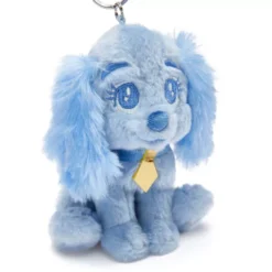 Lady Blue Plush Keychain, Lady And The Tramp -Disney Store 415160074400 4