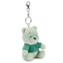 Winnie The Pooh Green Plush Keychain