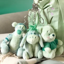 Eeyore Green Plush Keychain, Winnie The Pooh -Disney Store 415160316227 4
