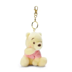 Winnie The Pooh Sitting Plush Keychain