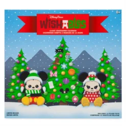 Disney Parks Wishables Plush Holiday Countdown Calendar -Disney Store 415178052247 3