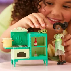 Tiana Disney’s Once Upon A Story Mini Doll Playset, The Princess And The Frog