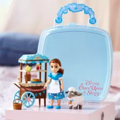 Belle Disney’s Once Upon A Story Mini Doll Playset, Beauty And The Beast -Disney Store 416127854912 5