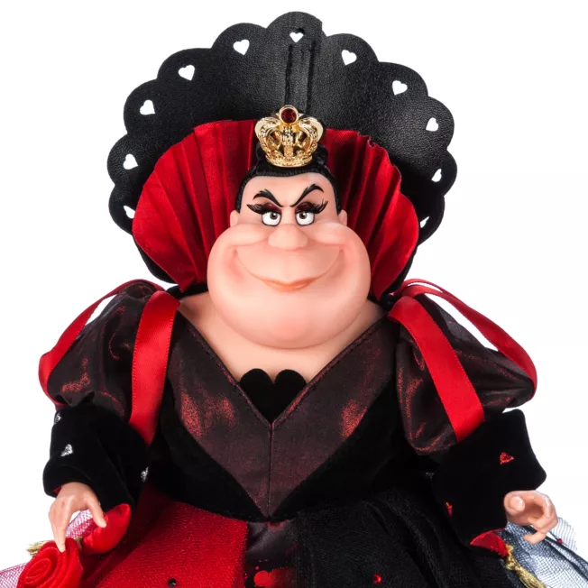 Queen Of Hearts Limited Edition Doll, Alice In Wonderland, Disney Designer Collection Midnight Masquerade Series, Fashionably Late, D23: The Ultimate Disney Fan Event 6 Queen Of Hearts Limited Edition Doll, Alice In Wonderland, Disney Designer Collection Midnight Masquerade Series, Fashionably Late, D23: The Ultimate Disney Fan Event - Image 4