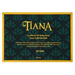 Tiana Limited Edition Doll, Tiana's Bayou Adventure -Disney Store 416148036823 9