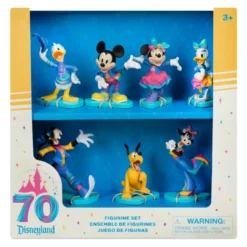 Mickey Mouse And Friends Figure Set, Disneyland 70th Anniversary 17 Mickey Mouse And Friends Figure Set, Disneyland 70th Anniversary -Disney Store 417130034803 8