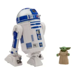 Luke Skywalker, R2-D2 And Grogu Talking Action Figure Set, Star Wars Power Force 10 Luke Skywalker, R2-D2 And Grogu Talking Action Figure Set, Star Wars Power Force -Disney Store 417137435733 4