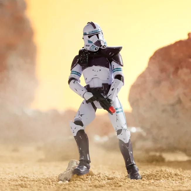 187th Legion Clone Trooper Star Wars Power Force Talking Action Figure 4 187th Legion Clone Trooper Star Wars Power Force Talking Action Figure - Image 2