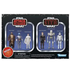 Hasbro Star Wars Retro Collection Star Wars Episode II & Episode III Multipack -Disney Store 417138196626 7