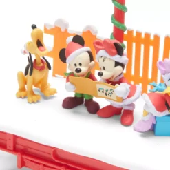 Mickey Mouse And Friends ''Making Christmas Magical'' Train Set -Disney Store 417157928857 9