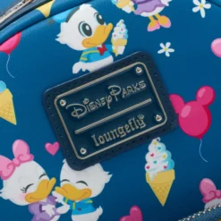 Loungefly Donald And Daisy Mini Backpack -Disney Store 427242534412 3