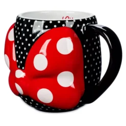 Minnie Mouse Bow Sculpted Mug -Disney Store 433118223939 4
