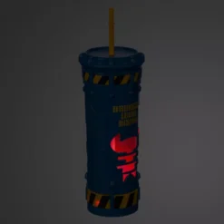 Stitch Light-Up Tumbler With Straw -Disney Store 433118260484 8