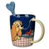 Lady And The Tramp Mug With Spoon Set -Disney Store 433119602849 1