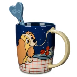 Lady And The Tramp Mug With Spoon Set