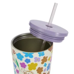 Winnie The Pooh And Pals Stainless Steel Tumbler With Straw -Disney Store 433119856129 3