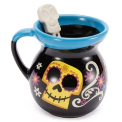 Coco Sugar Skulls Mug With Spoon