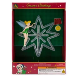 Tinker Bell Light-Up Holiday Tree Topper, Peter Pan -Disney Store 434080021936 3