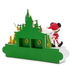 Santa Mickey Mouse And Pluto Holiday Countdown Calendar Figure -Disney Store 434080022018 3