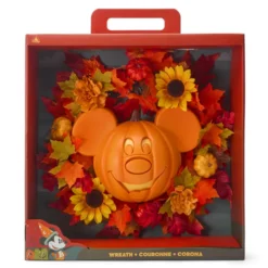 Mickey Mouse Halloween Light-Up Wreath -Disney Store 434080033731 5