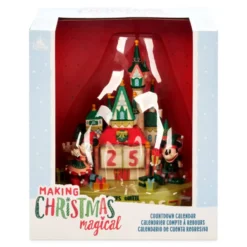 Mickey Mouse And Minnie Mouse Holiday Fantasyland Castle Countdown Calendar Figure -Disney Store 434087886514 3