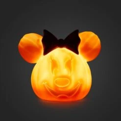 Minnie Mouse Small Light-Up Jack-o'-Lantern -Disney Store 434087926531 5