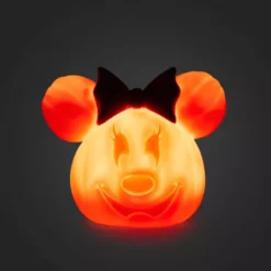 Minnie Mouse Small Light-Up Jack-o'-Lantern -Disney Store 434087926531 6