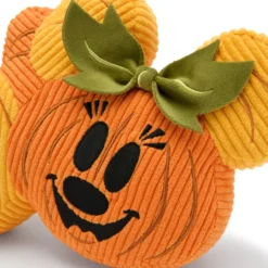 Mickey And Minnie Mouse Pumpkin Halloween Throw Pillow -Disney Store 434089947138 4