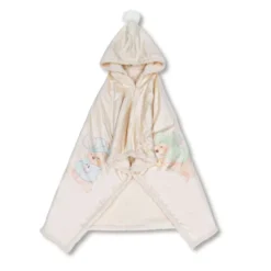 Winnie The Pooh Hooded Blanket With Pouch, White Pooh -Disney Store 434118142916 4