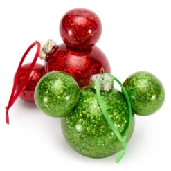 Mickey Mouse Icon Ornament, Set Of 4 -Disney Store 436019854141 4