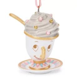 Disney Sugarplum Fairy Tale Chip Ornament, Beauty And The Beast -Disney Store 436019854974 3