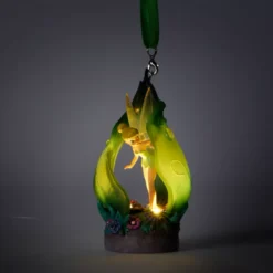 Tinker Bell Light-Up Living Magic Sketchbook Ornament, Peter Pan -Disney Store 436019856206 3