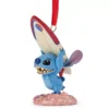 Stitch With Surfboard Sketchbook Ornament, Lilo & Stitch -Disney Store 436019856534 1
