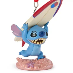 Stitch With Surfboard Sketchbook Ornament, Lilo & Stitch -Disney Store 436019856534 3