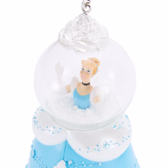 Cinderella Snow Globe Ornament 3 Cinderella Snow Globe Ornament