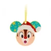 Chip 'n Dale Festive Ornament -Disney Store 437107781400 1