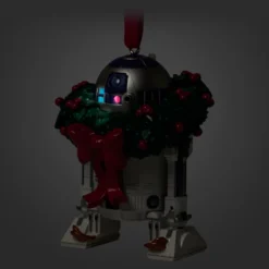 R2-D2 Light-Up And Sound Living Magic Holiday Sketchbook Ornament, Star Wars -Disney Store 437108028337 3