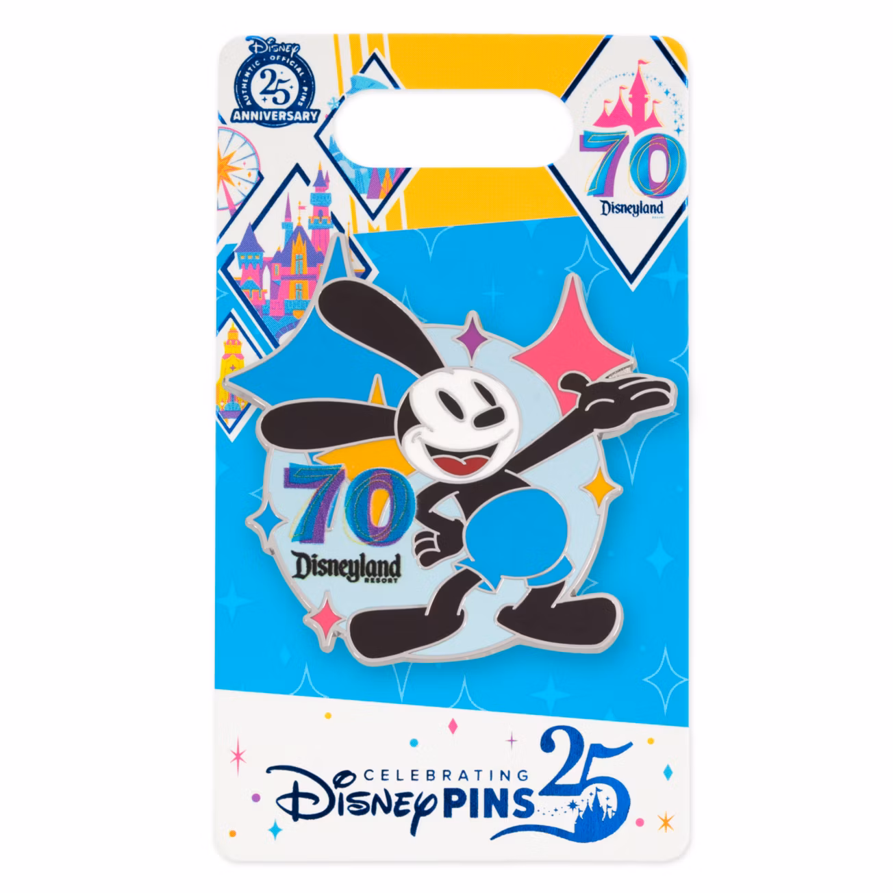 Oswald Pin, Disneyland 70th Anniversary 3 Oswald Pin, Disneyland 70th Anniversary